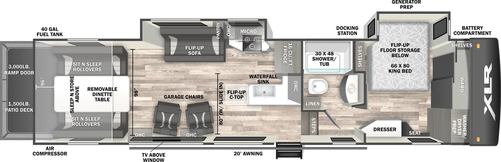 Xlr Nitro 32W17 Floorplan